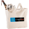Zippered 12oz Cotton Canvas Shopper Tote Tote Bags Bags, sku-7900-46, Tote Bags CFDFpromo.com