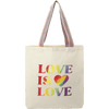 Rainbow Recycled 6oz Cotton Convention Tote | Tote Bags | Bags, sku-7901-01, Tote Bags | CFDFpromo.com