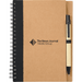 5" x 7" Eco Spiral Notebook with Pen Journals & Notebooks Journals & Notebooks, Office, sku-SM-3468 CFDFpromo.com