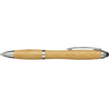 FSC Bamboo Nash Stylus Pen sku-SM-3678 Bullet
