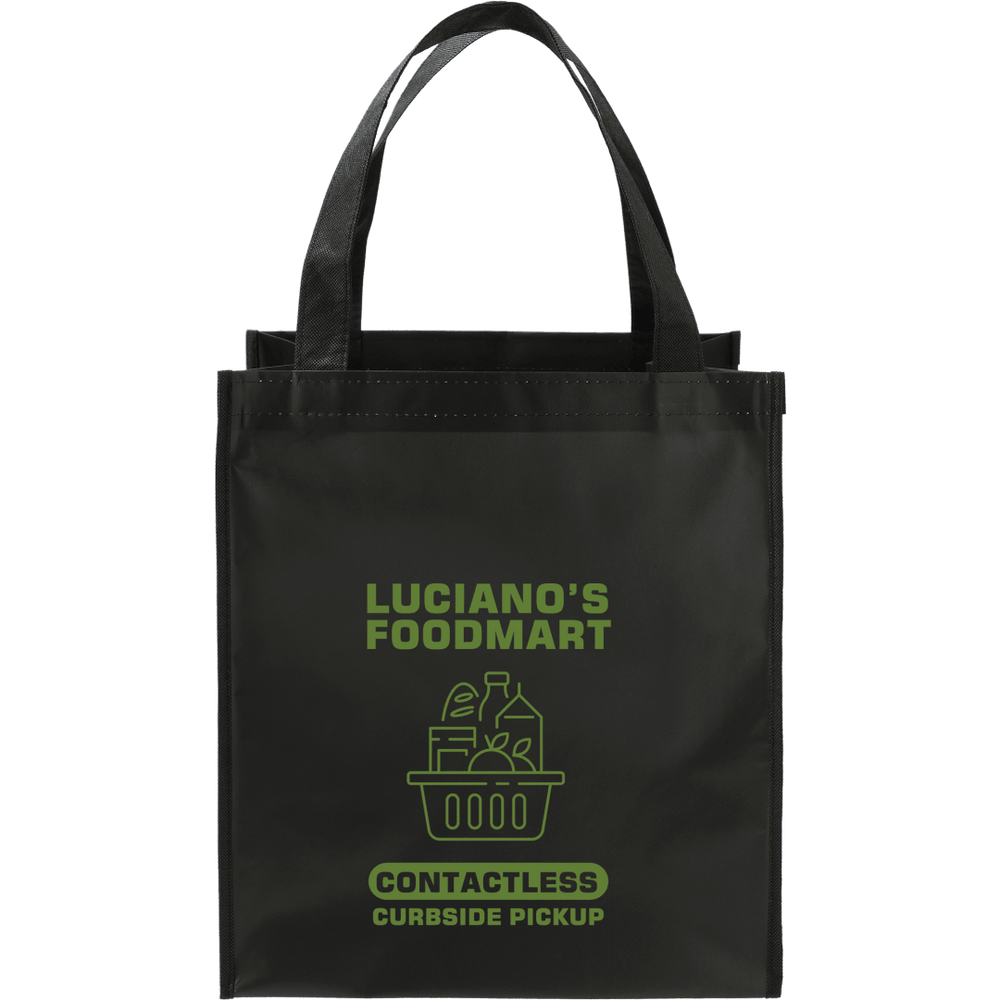 Double Laminated Wipeable Grocery Tote Tote Bags Bags, sku-SM-5725, Tote Bags CFDFpromo.com