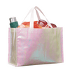 Iridescent Non-Woven Shopper Tote Tote Bags Bags, sku-SM-5797, Tote Bags CFDFpromo.com