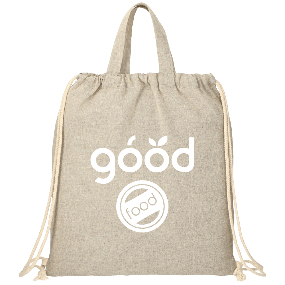 Recycled 5oz Cotton Drawstring Bag | Drawstring Bags | Bags, Drawstring Bags, sku-SM-5894 | CFDFpromo.com