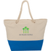 Zippered 12oz Cotton Canvas Rope Tote | Tote Bags | Bags, sku-SM-7066, Tote Bags | CFDFpromo.com