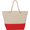 Zippered 12oz Cotton Canvas Rope Tote Tote Bags Bags, sku-SM-7066, Tote Bags CFDFpromo.com