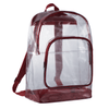 Rally Clear Backpack Backpacks Backpacks, Bags, closeout, sku-SM-7300 CFDFpromo.com