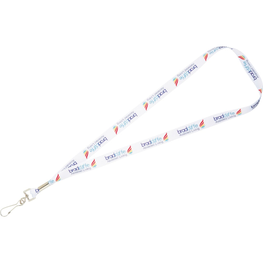 Full Color 3/4" Premium Lanyard w/ Hook | Lanyards & Badge Holders | EcoFriendly, Giftboxed, GiftSet, InstructionCardIncluded, Lanyards & Badge Holders, NewColorsAvailable, Office, PackagingIncludedForBlanks, Recycled, sku-SM-8048 | CFDFpromo.com
