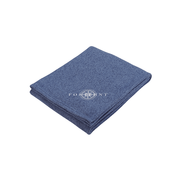 Couverture polaire chinée