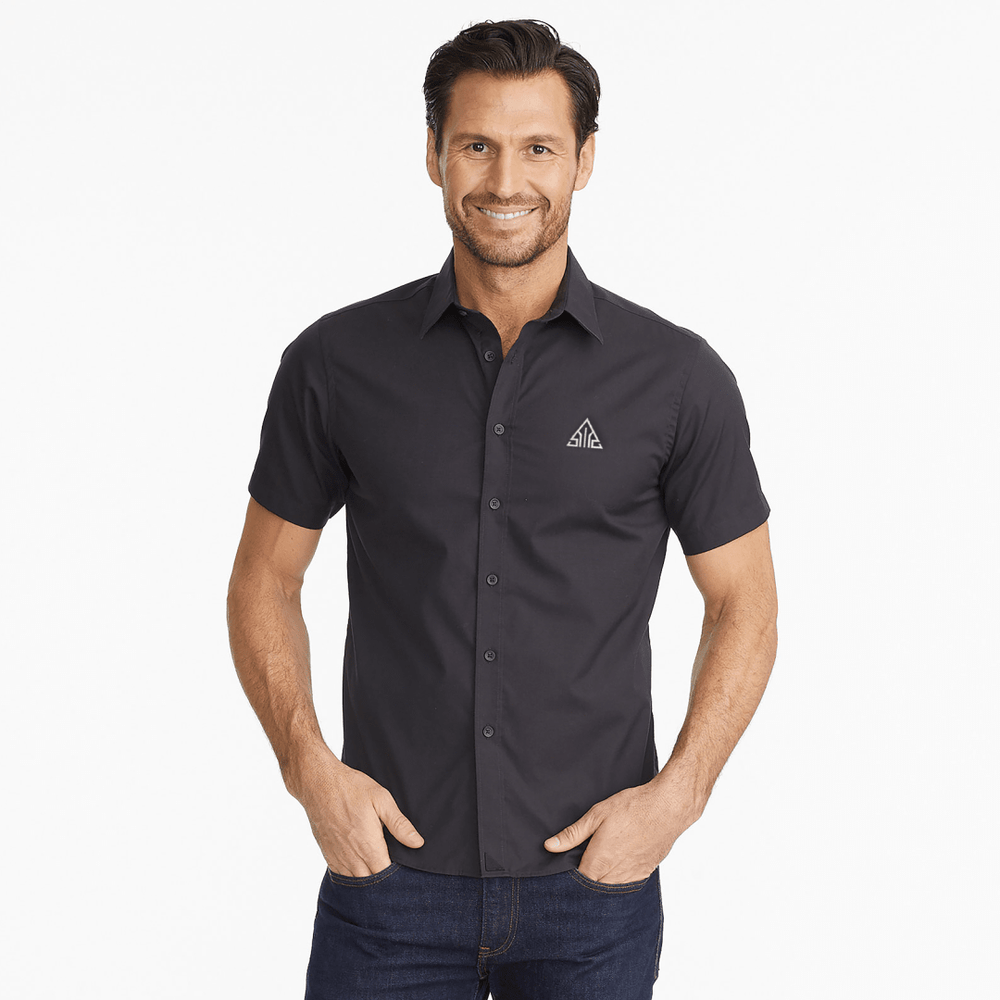 UNTUCKit Classic Coufran Short Sleeve Shirt-Men's | Shirts | Apparel, Shirts, sku-TM31264 | UNTUCKit