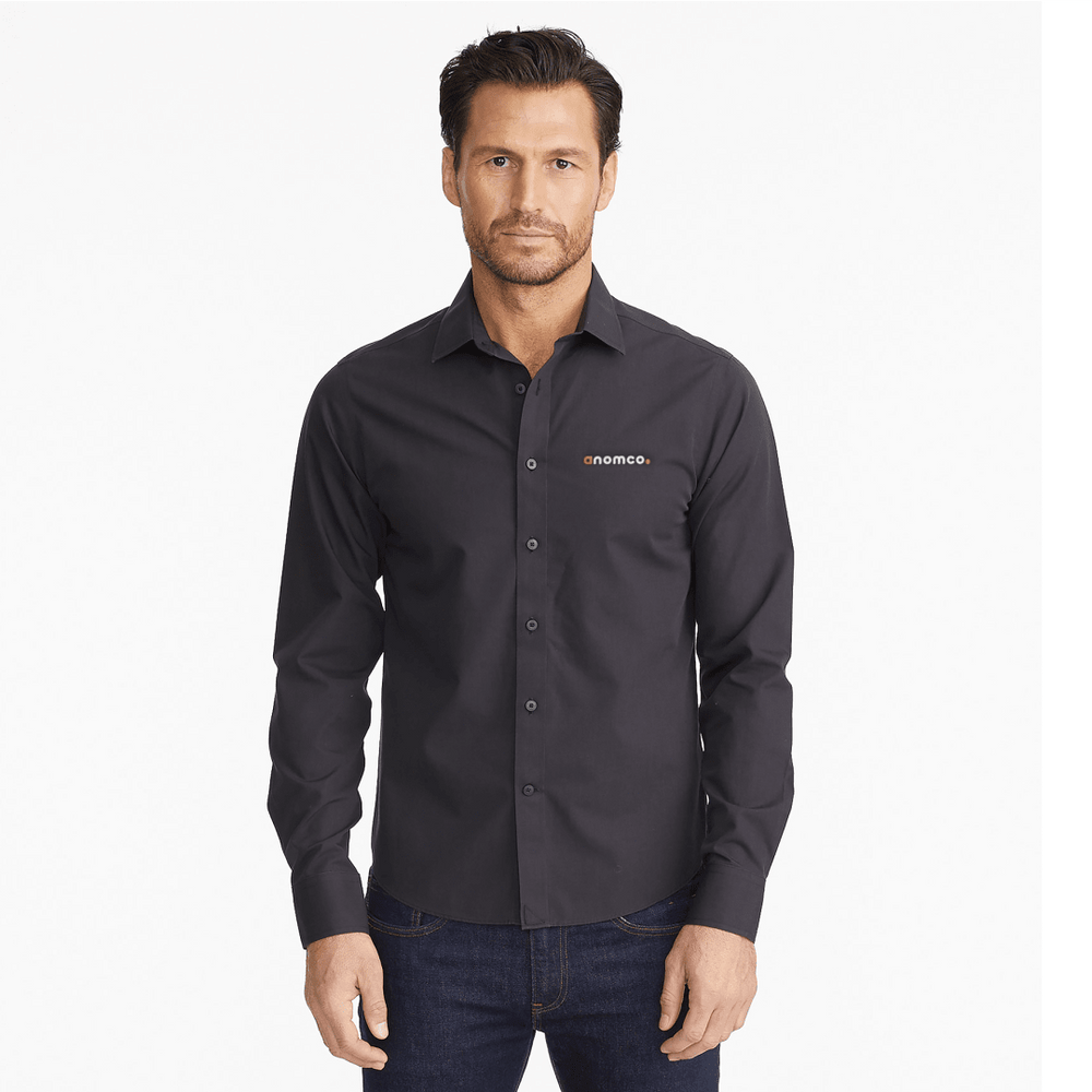 UNTUCKit Black Stone WF LS Slim Fit Shirt-Men's | Shirts | Apparel, Shirts, sku-TM31361 | UNTUCKit