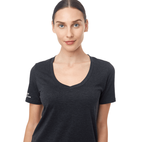 tentree T-shirt à col en V TreeBlend - Femme