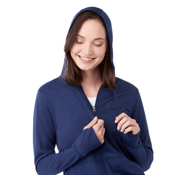 Sweat à capuche zippé LAVAR Eco Knit pour femme