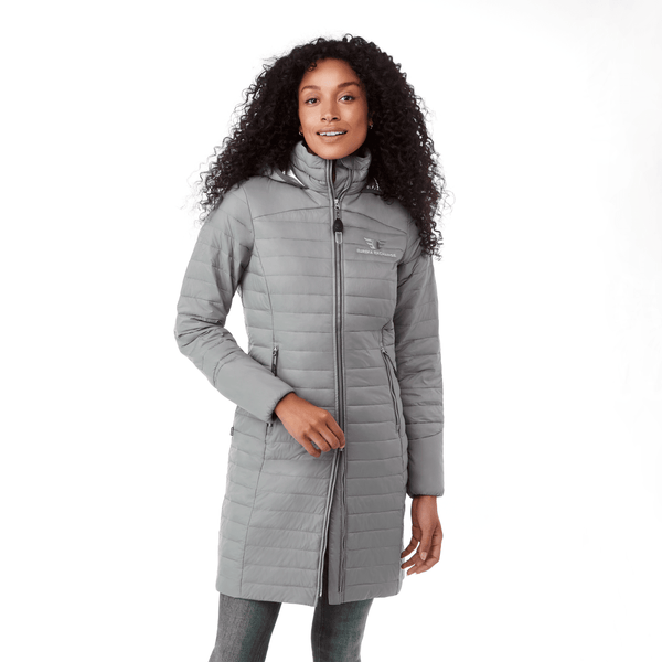 Veste isolante pliable longue SILVERTON pour femme